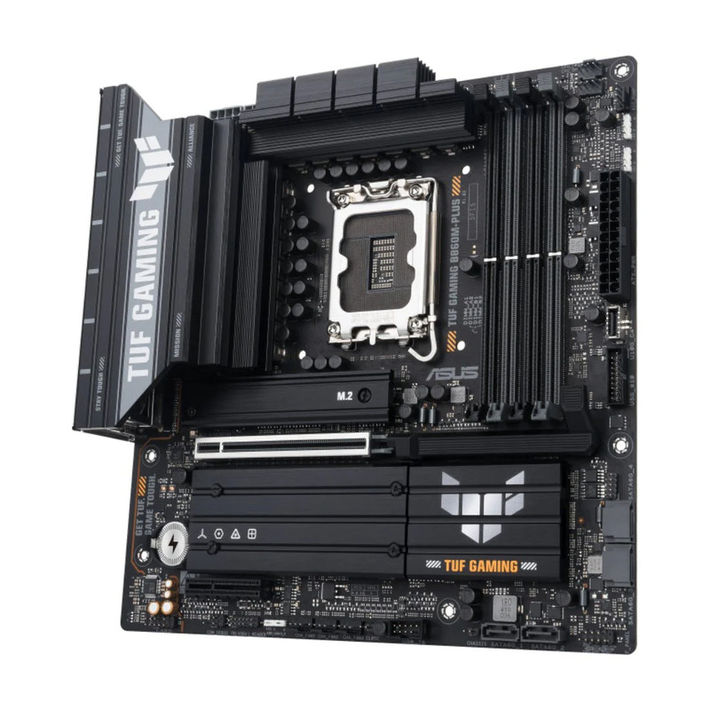 Asus TUF B860M-Plus DDR5 LGA1851 Intel-Ultra micro-ATX Motherboard - اللوحة الأم